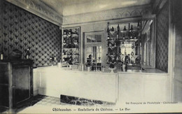 Delcampe - CPA. - [28] Eure Et Loir > CHATEAUDUN Hostellerie Du Château - Le Bar - TBE - Chateaudun