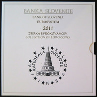 SVX2011.1 - COFFRET BU SLOVENIE - 2011 - 1 Cent à 2 € + 2 € Rozman + 3 € Indép. - Slovénie