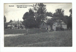 Delcampe - Humbeek  Propriété Du Baron Lunden   Vue Dans Le Parc 1912 - Grimbergen
