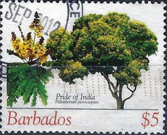 BARBADOS2005 Flowrers And Trees $3 Used - Barbados (1966-...)