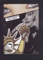 CPM Statue De La Liberté Liberty Tirage Limité Numéroté Et Signé Par L'artiste JIHEL En 15 Ex. Marlène Dietrich - Entertainers