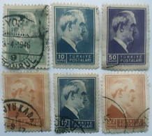 Turquie - Ismet Inönü - Used Stamps