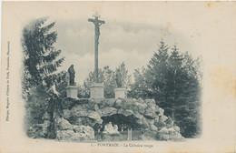 Delcampe - Pontmain 53 Le Calvaire Rouge - Pontmain