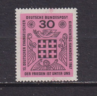 WEST GERMANY - 1967 Evangelical Churches 30pf Never Hinged Mint - Ungebraucht