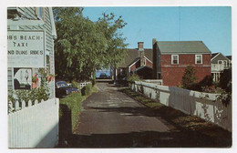 Delcampe - AK 110918 USA - Massachusetts - Cape Cod - Provincetown - Narrow Street - Cape Cod