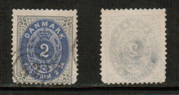 DENMARK   Scott # 16 USED (CONDITION AS PER SCAN) (Stamp Scan # 867-5) - Gebraucht