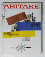 17309 ABITARE 1988 N. 261 - Europa / California / Salone Del Mobile - Huis, Tuin, Keuken