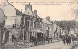 FRANCE - 51 - PORT A BINSON - Bombardé Pendant La Bataille - Militariat - Carte Postale Ancienne - Autres & Non Classés