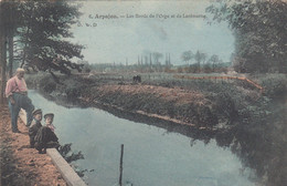 Delcampe - CPA (91) ARPAJON  Les Bords De L Orge Et De La Remarde(etat Parfait) - Arpajon