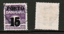 DENMARK   Scott # J 38 USED (CONDITION AS PER SCAN) (Stamp Scan # 867-14) - Segnatasse