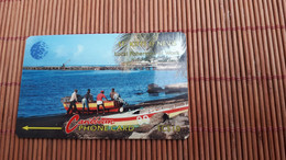 Phonecard ST Kits & Nevis 6CSKA Used Rare - St. Kitts En Nevis