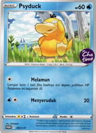 TCG POKEMON INDONESIA - PROMO CARD CHATIME 2022 - PSYDUCK - MINT - Promos