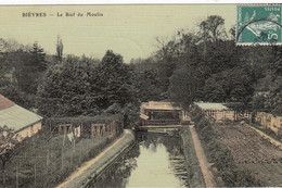 Delcampe - CPA (91)  BIEVRES Le Bief Du Moulin (edition Toilée)parfait Etat - Bievres