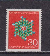 WEST GERMANY - 1968 Trade Unions 30pf Never Hinged Mint - Ungebraucht
