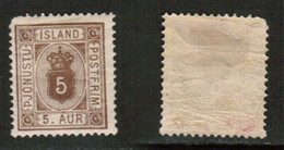 DENMARK   Scott # O 5* MINT HINGED (CONDITION AS PER SCAN) (Stamp Scan # 867-21) - Oficiales