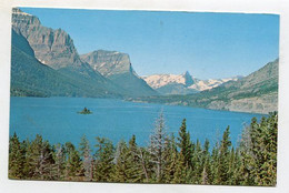 AK 110948 USA - California - Montana (?) - Glacier Park - St. Mary's Lake And Goose Island - Andere & Zonder Classificatie