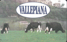 TARJETA DE ITALIA DE UNAS VACAS (VACA-COW) (NUEVA-MINT) VALLEPIANA - Autres & Non Classés