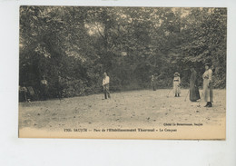 Delcampe - SAUJON - Parc De L'Etablissement Thermal - Le Croquet - Saujon