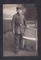 Delcampe - Carte Photo Carl Bonath's Thorn Guerre 14-18 Portrait Soldat Alfred Waydelich De Schiltigheim (54563) - Schiltigheim