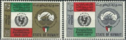 Delcampe - KUWAIT - 1971 - 25th. ANNIV. OF U.N. CHILDREN'S FUND STAMPS COMPLETE SET OF 2, SG # 535/36, UMM (**). - Kuwait