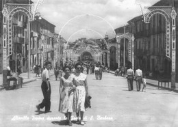 Delcampe - 010915 "(AV) ALTAVILLA IRPINA DURANTE LA FESTA DI S. BARBARA" ANIMATA, VERA FOTO. CART NON SPED - Avellino