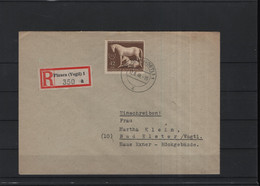 Deutsches Reich Michel Kat.Nr. 899 EF Reco Plauen - Lettres & Documents
