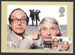 Used PHQ Maxi Maximum Card Postcard Great Britain 2015 Comedy Greats Comedians Morecambe And Wise - Cartas Máxima