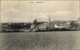 Acoz Panorama Edition Rare Feldpost Ww1 - Gerpinnes