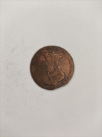 JETON ROYAUME UNI 1/2 PENNY LANCASTER JEAN DE GAND 1794 - Royaux/De Noblesse