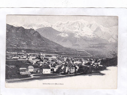 Delcampe - CPA :  14 X 9  -  Sallanches  Et  Le  Mont Blanc - Sallanches