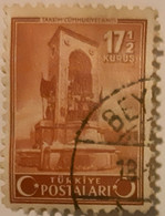 Turquie - Istanbul - Monument De La République - Oblitérés