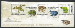 2022 Fauna Kikker Grenouille Frog 1/2 Sheet MNH ! - Nuevos