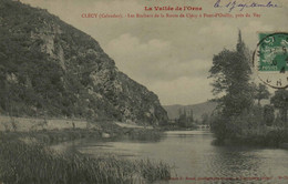 Delcampe - 14 - La Vallée De L'Orne - CLÉCY - Les Rochers De La Route De Clécy à Pont-d'Ouilly, Près Du Vey - Clécy