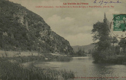 14 - La Vallée De L'Orne - CLÉCY - Les Rochers De La Route De Clécy à Pont-d'Ouilly, Près Du Vey - Clécy