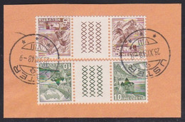 Schweiz    .    Yvert     .  2  Paaren  Auf Papier  .       O     .     Gestempelt - Used Stamps