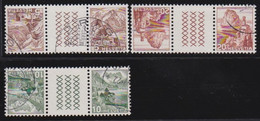 Schweiz    .    Yvert     .  3  Paaren     .       O     .     Gestempelt - Used Stamps