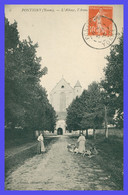 Delcampe - * PONTIGNY - Abbaye - Avenue Des Tilleuls - Femmes Enfant Chèvres Chien - Animée - 6 - Edit. TOULOT - 1910 - Pontigny