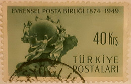 Turquie - Monument De L'Union Postale Universelle à Berne - Used Stamps