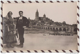 Delcampe - 6AI552 SALAMANCA BAREJA DE CHARROS Y VISTA GENERAL  2  SCANS - Salamanca