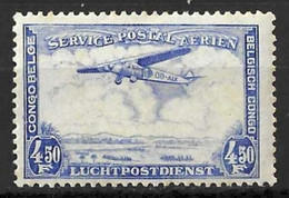 BELGIAN CONGO....." 1934..."......FOLKER, PLANE........4f.50.........SG201..........MH.. - Nuevos