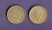 Delcampe - MALAYA 1948-1950 Used Coin 10 Cents KM8 - Malaysia