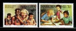 Delcampe - NAMIBIA, 1996, Mint Never Hinged Stamp(s) , UNICEF Child Support,  Nr. 813-814, #13 214 - Namibia (1990- ...)