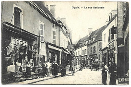 Delcampe - DIGOIN - La Rue Nationale - Digoin