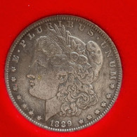 Etats-Unis / USA, Morgan, 1 Dollar, 1889-O, New Orleans, Argent (Silver), TTB (EF), KM#110 - 1878-1921: Morgan