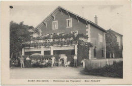 CPA / 74 Haute Savoie > Sciez Restaurant Des Voyageurs - Mme PELLUT - RÉF 3 - Sciez