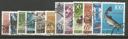 Italy Yugoslavia Italia Trieste Zone B Sassone 101/12 (S.28) Set Used 1954 Sass.CV: 180,00€ Fauna - Usados