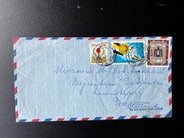 Delcampe - LIBYA 1981 AIR MAIL LETTER TRIPOLI TO BUSSUM 13-08-1981 - Libye