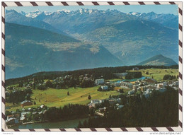 Delcampe - 6AI646 CRANS SUR SIERRE VUE GENERALE DE LA STATION    2  SCANS - Sierre