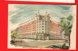 Delcampe - VAX-08  The Castellana Hilton Madrid  Litho - Madrid
