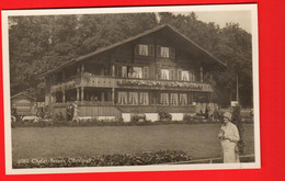Delcampe - VAX-13  Chalet In Berner Oberland  Belebt.  Schweizerische Ausstellung Für Frauenarbeit Bern 1928 NG. Franco-Suisse O.Nr - Bern